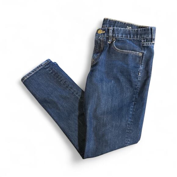 J. CREW Toothpick Skinny Dark Wash Ankle Jeans Women's Size 30 Stretch Casual - Picture 3 of 8